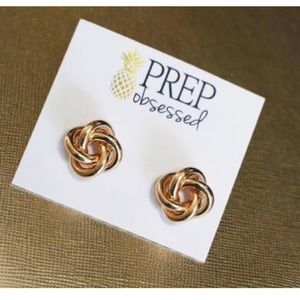 Trinity Knot Studs from Prep Obsessed Boutique